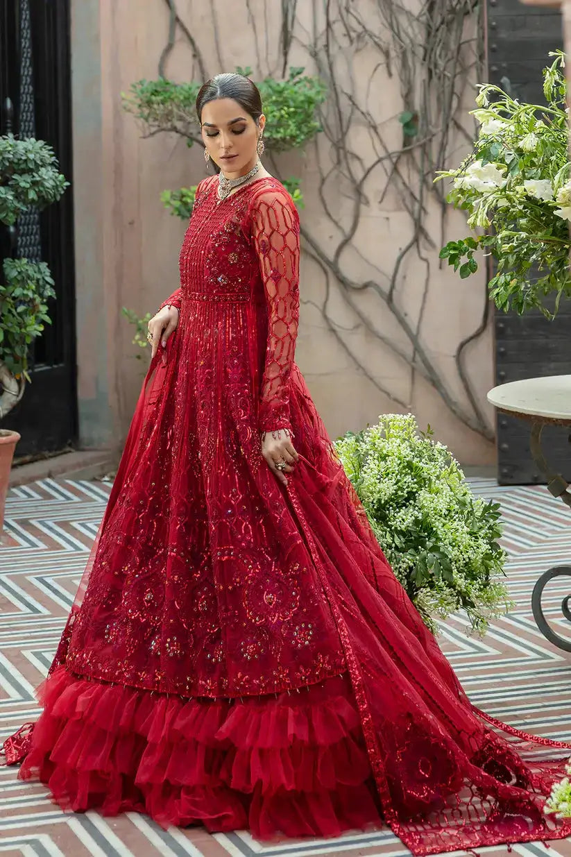 Avyana | Surmaya Wedding Formals 23 | Yaqoot - Pakistani Designer Dress - by Avyana | Type: Bridal - 100% Original at Saira Sultan