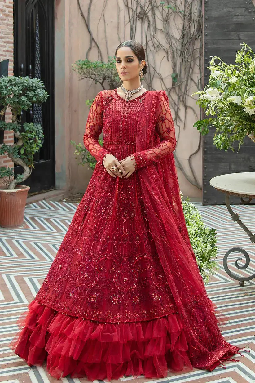 Avyana | Surmaya Wedding Formals 23 | Yaqoot - Pakistani Designer Dress - by Avyana | Type: Bridal - 100% Original at Saira Sultan