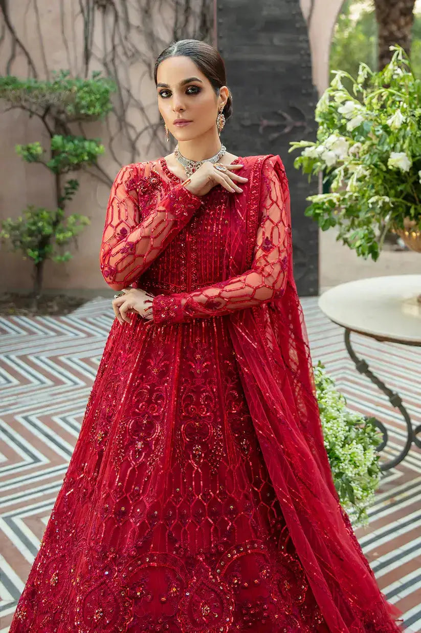 Avyana | Surmaya Wedding Formals 23 | Yaqoot - Pakistani Designer Dress - by Avyana | Type: Bridal - 100% Original at Saira Sultan