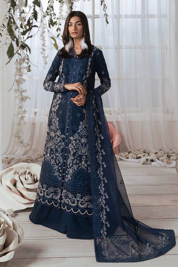Ayzel | Eudora Luxury Lawn 24 | ESTELLE - Pakistani Designer Dress - by Ayzel | Type: Luxury - 100% Original at Saira Sultan