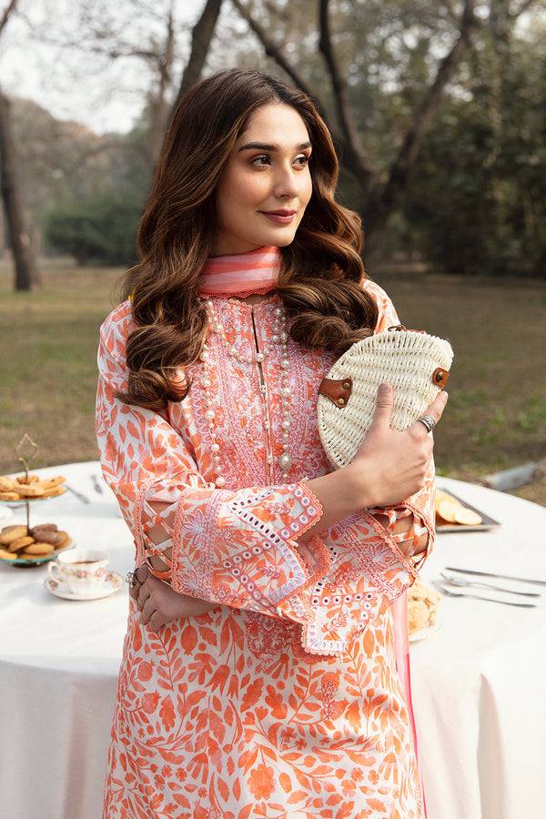 Afrozeh | Ayzel Summer Dream | CAMEO - Pakistani Designer Dress - by Afrozeh | Type: Casuals - 100% Original at Saira Sultan