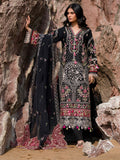 Mahnur | Sirena Luxury Lawn 25 | Azure XS Black Lawn