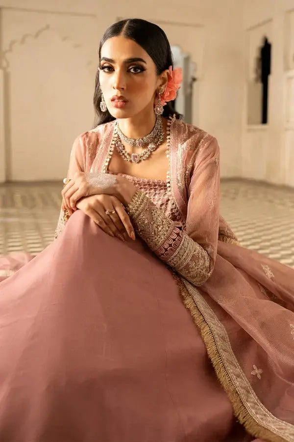 Ittehad | Dilruba Wedding Formals | ESDR74-SUT-TPN - Pakistani Designer Dress - by Ittehad | Type: Bridal - 100% Original at Saira Sultan