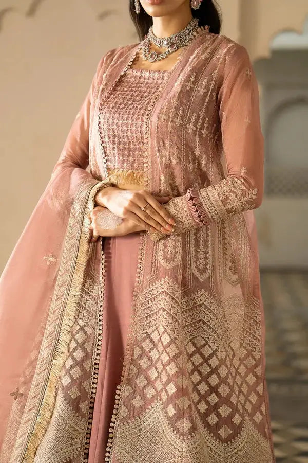 Ittehad | Dilruba Wedding Formals | ESDR74-SUT-TPN - Pakistani Designer Dress - by Ittehad | Type: Bridal - 100% Original at Saira Sultan