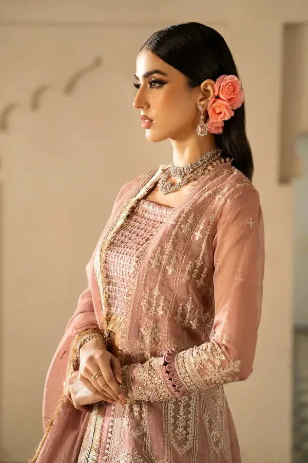 Ittehad | Dilruba Wedding Formals | ESDR74-SUT-TPN - Pakistani Designer Dress - by Ittehad | Type: Bridal - 100% Original at Saira Sultan