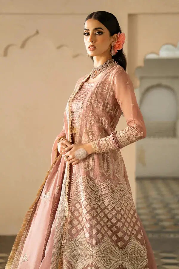 Ittehad | Dilruba Wedding Formals | ESDR74-SUT-TPN - Pakistani Designer Dress - by Ittehad | Type: Bridal - 100% Original at Saira Sultan