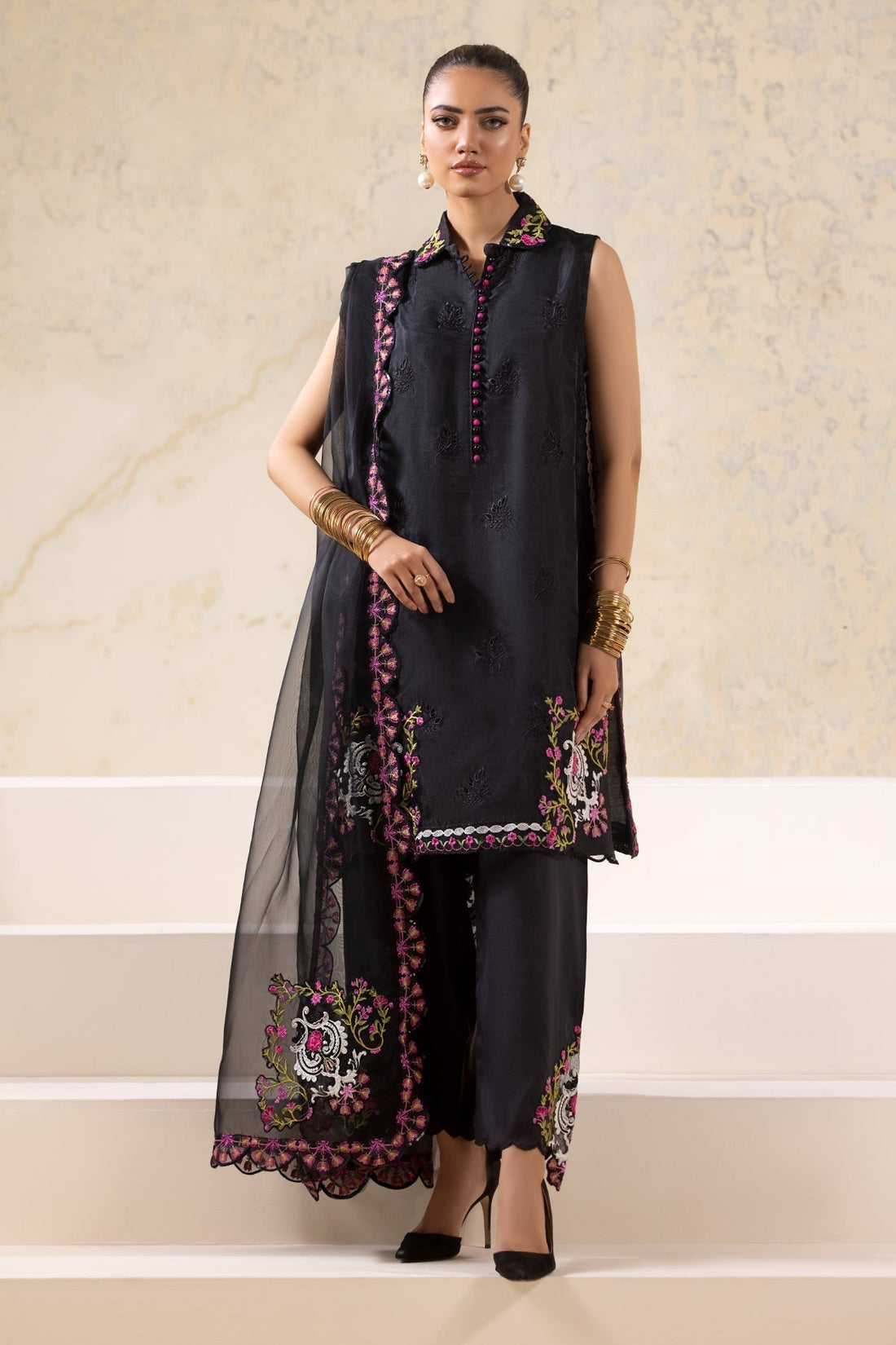 Charizma | Festive Pret | CMA-4-28 - Pakistani Designer Dress - by Charizma | Type: Luxury - 100% Original at Saira Sultan