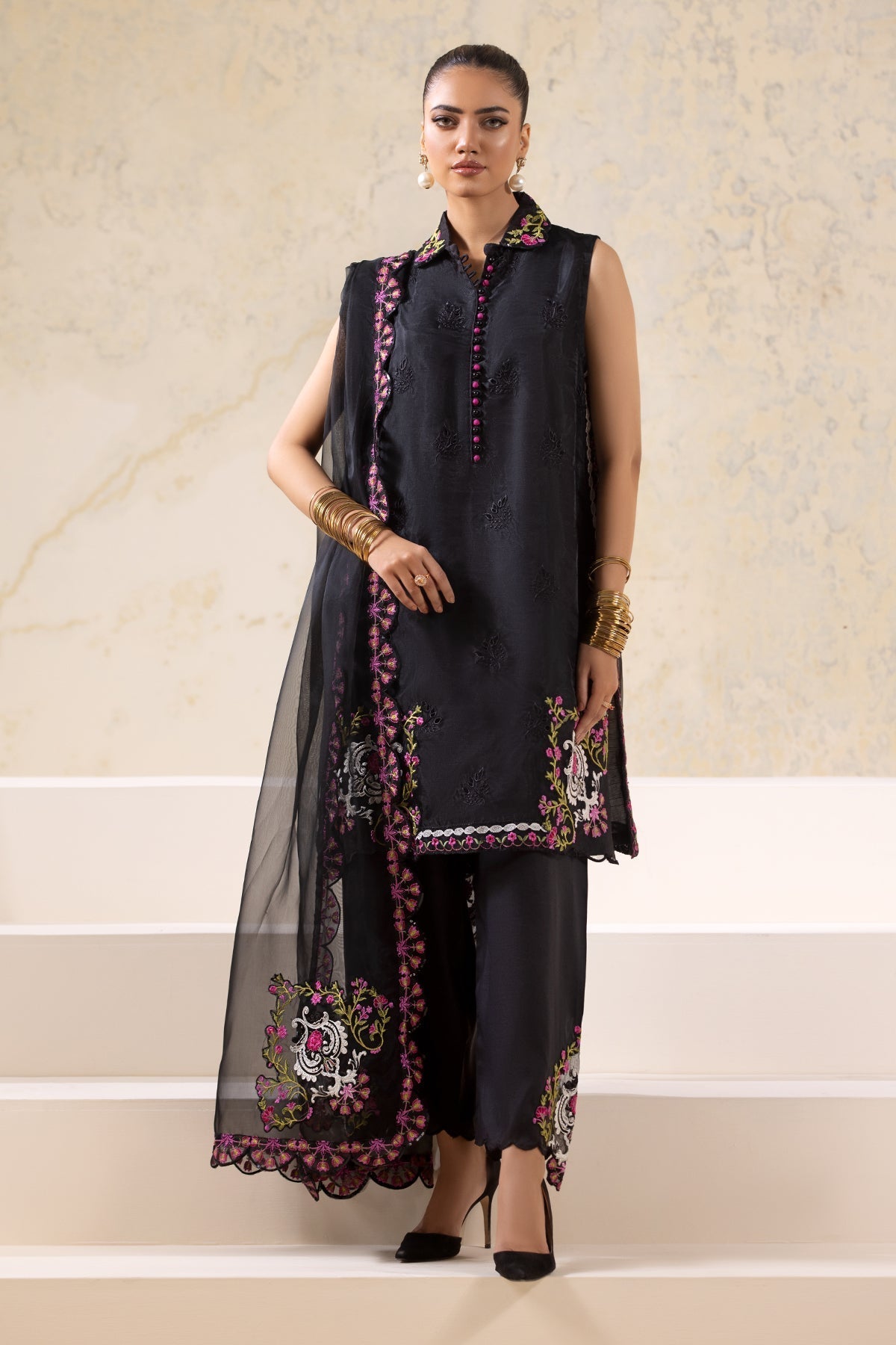 Charizma | Festive Pret | CMA-4-28 - Pakistani Designer Dress - by Charizma | Type: Luxury - 100% Original at Saira Sultan