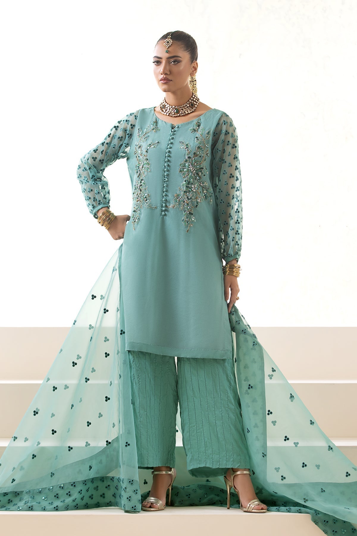 Charizma | Festive Pret | CMA-4-252 - Pakistani Designer Dress - by Charizma | Type: Luxury - 100% Original at Saira Sultan