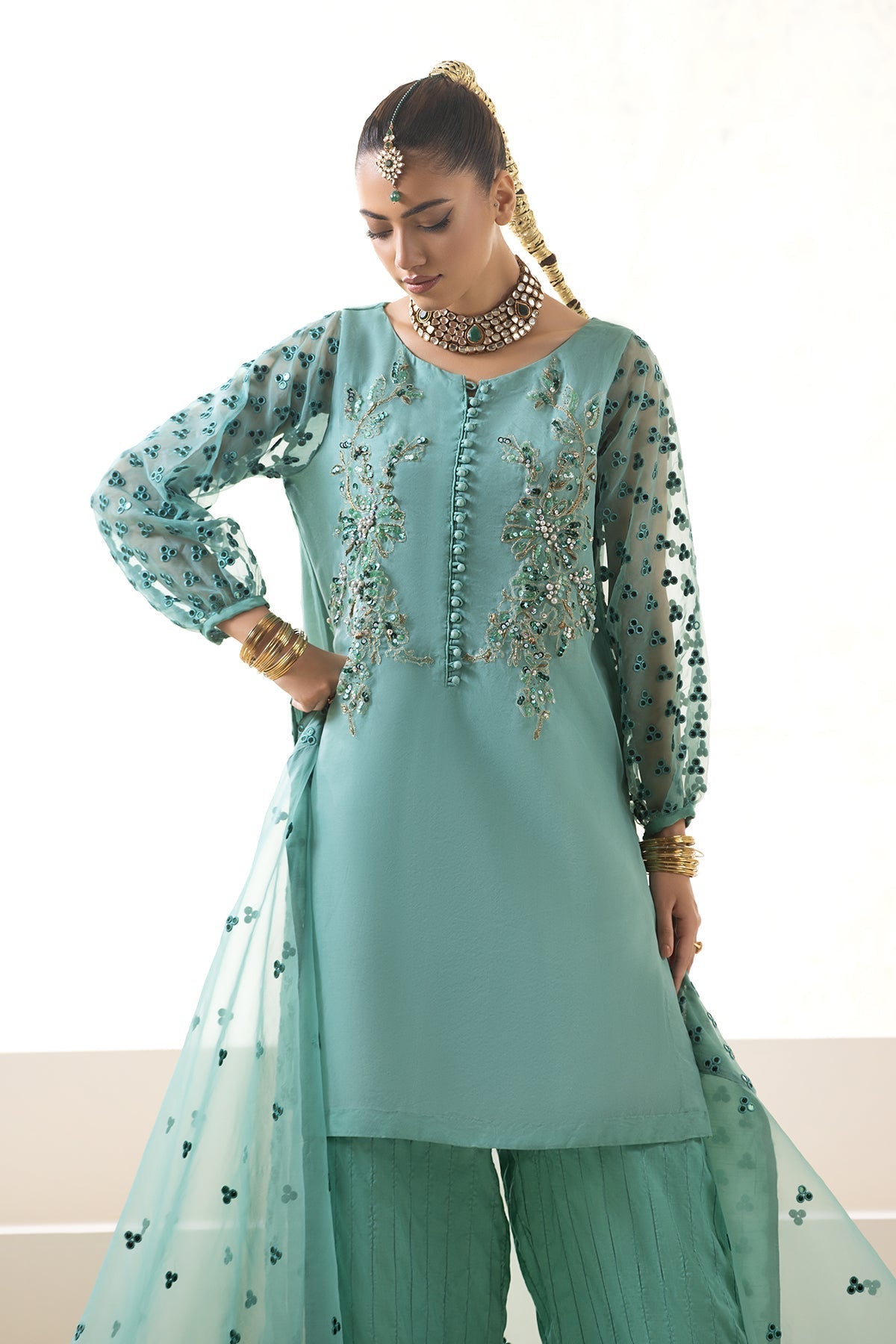 Charizma | Festive Pret | CMA-4-252 - Pakistani Designer Dress - by Charizma | Type: Luxury - 100% Original at Saira Sultan