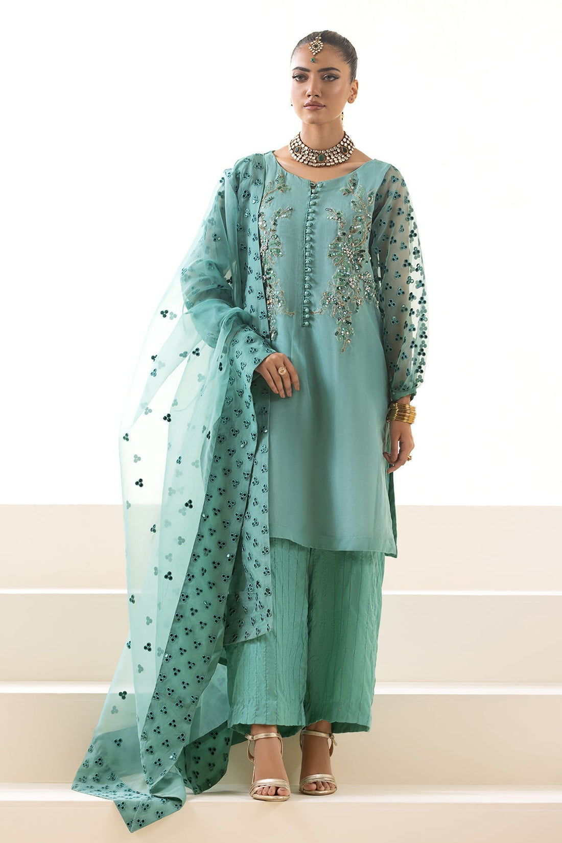 Charizma | Festive Pret | CMA-4-252 - Pakistani Designer Dress - by Charizma | Type: Luxury - 100% Original at Saira Sultan