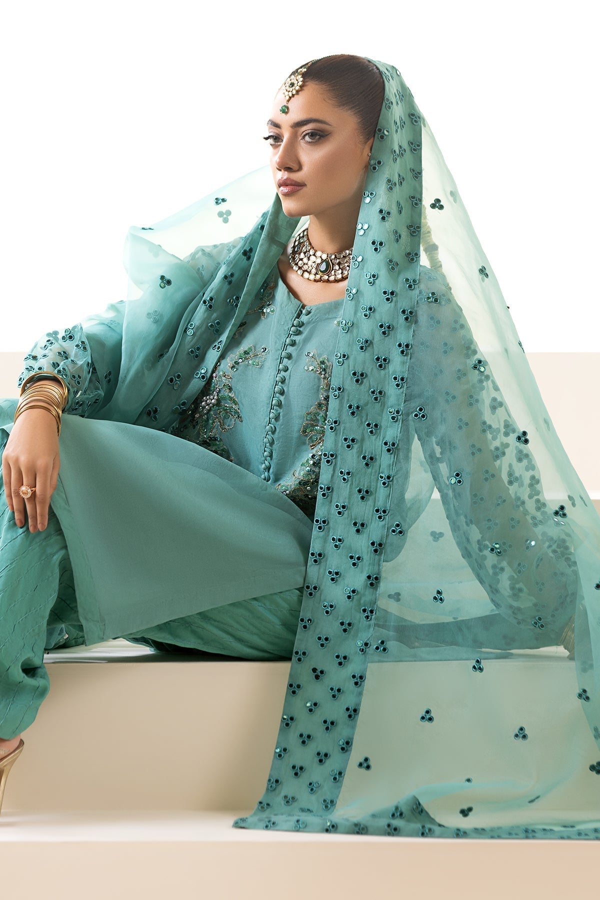 Charizma | Festive Pret | CMA-4-252 - Pakistani Designer Dress - by Charizma | Type: Luxury - 100% Original at Saira Sultan