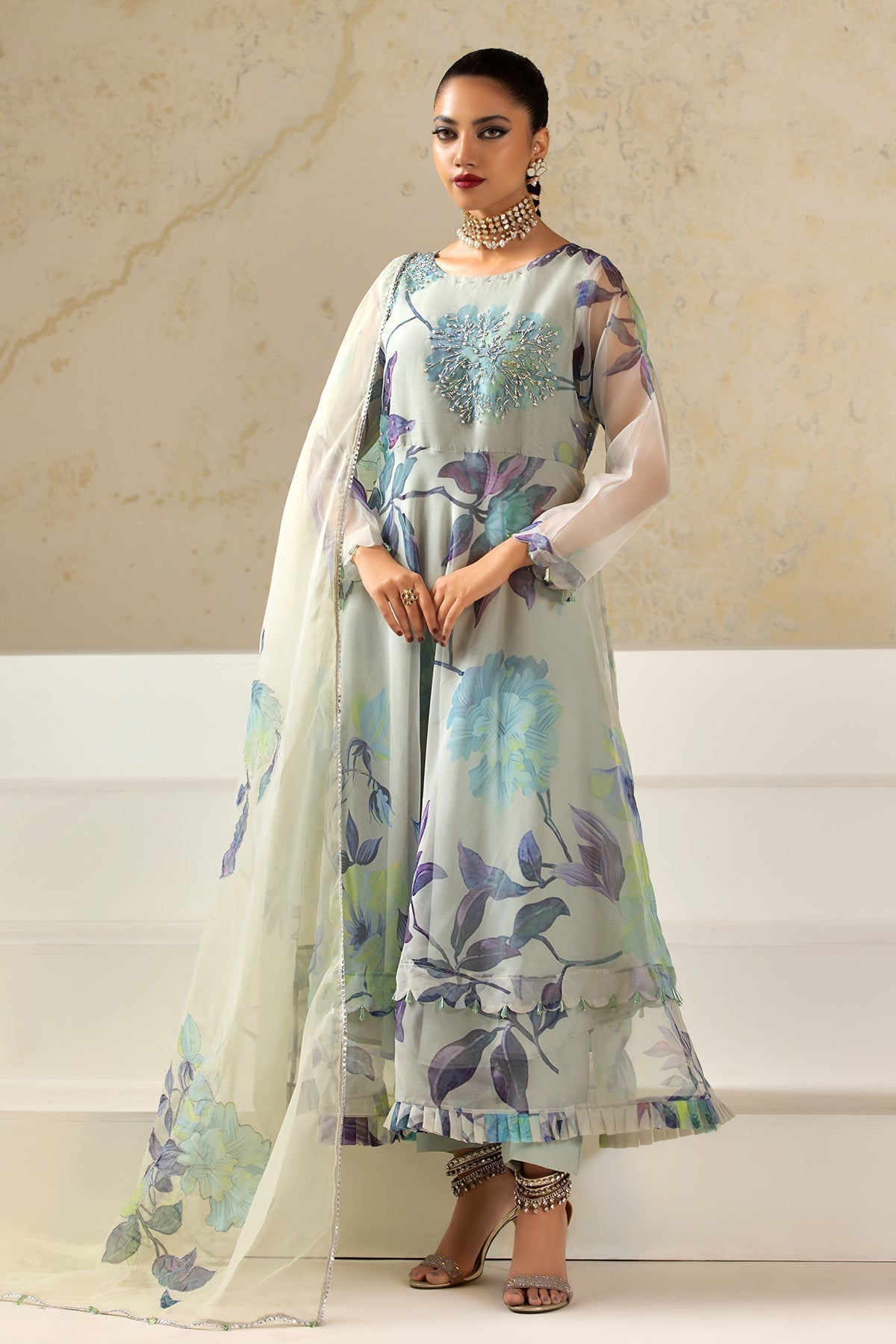 Charizma | Festive Pret | CMA-4-029 - Pakistani Designer Dress - by Charizma | Type: Luxury - 100% Original at Saira Sultan