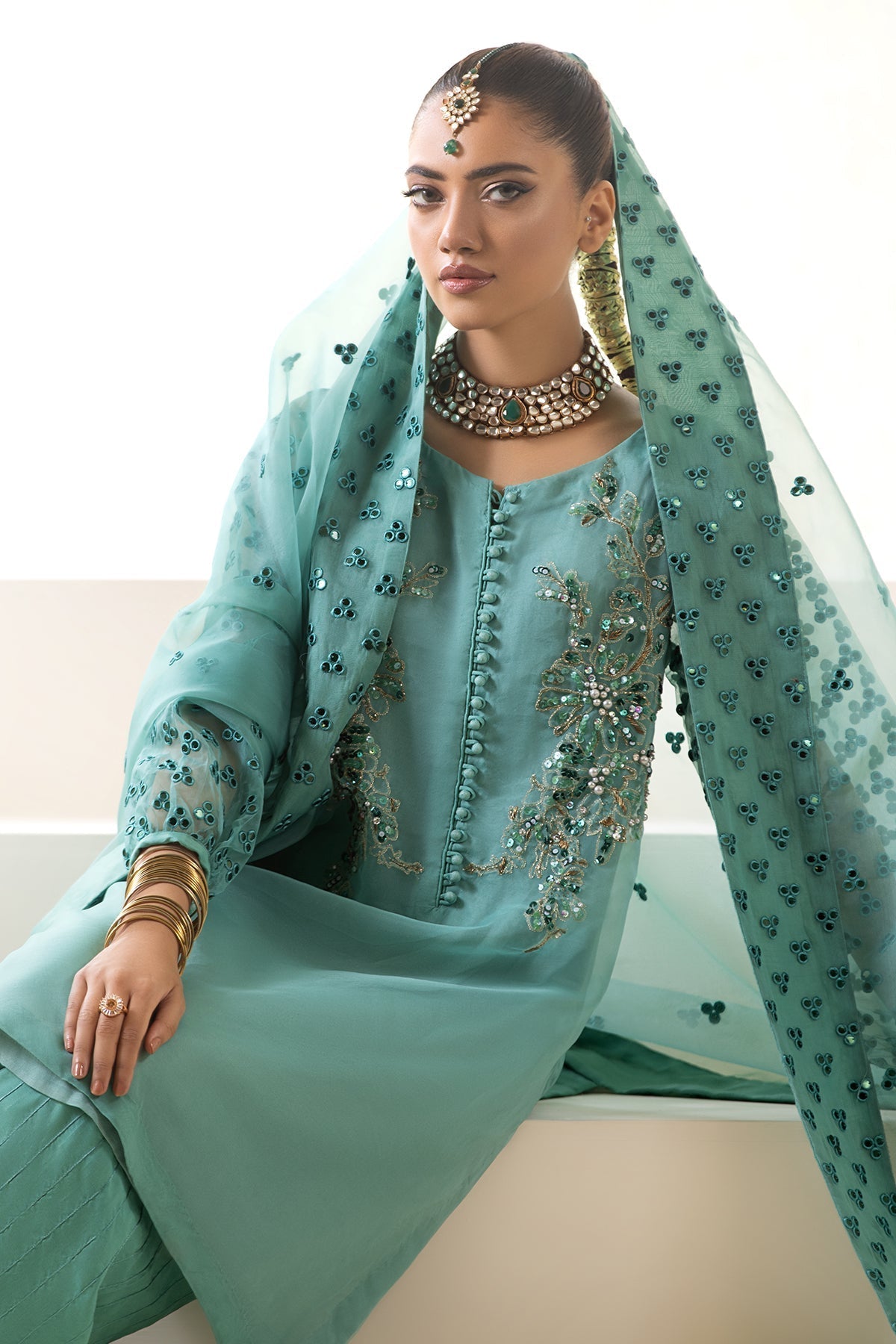 Charizma | Festive Pret | CMA-4-252 - Pakistani Designer Dress - by Charizma | Type: Luxury - 100% Original at Saira Sultan