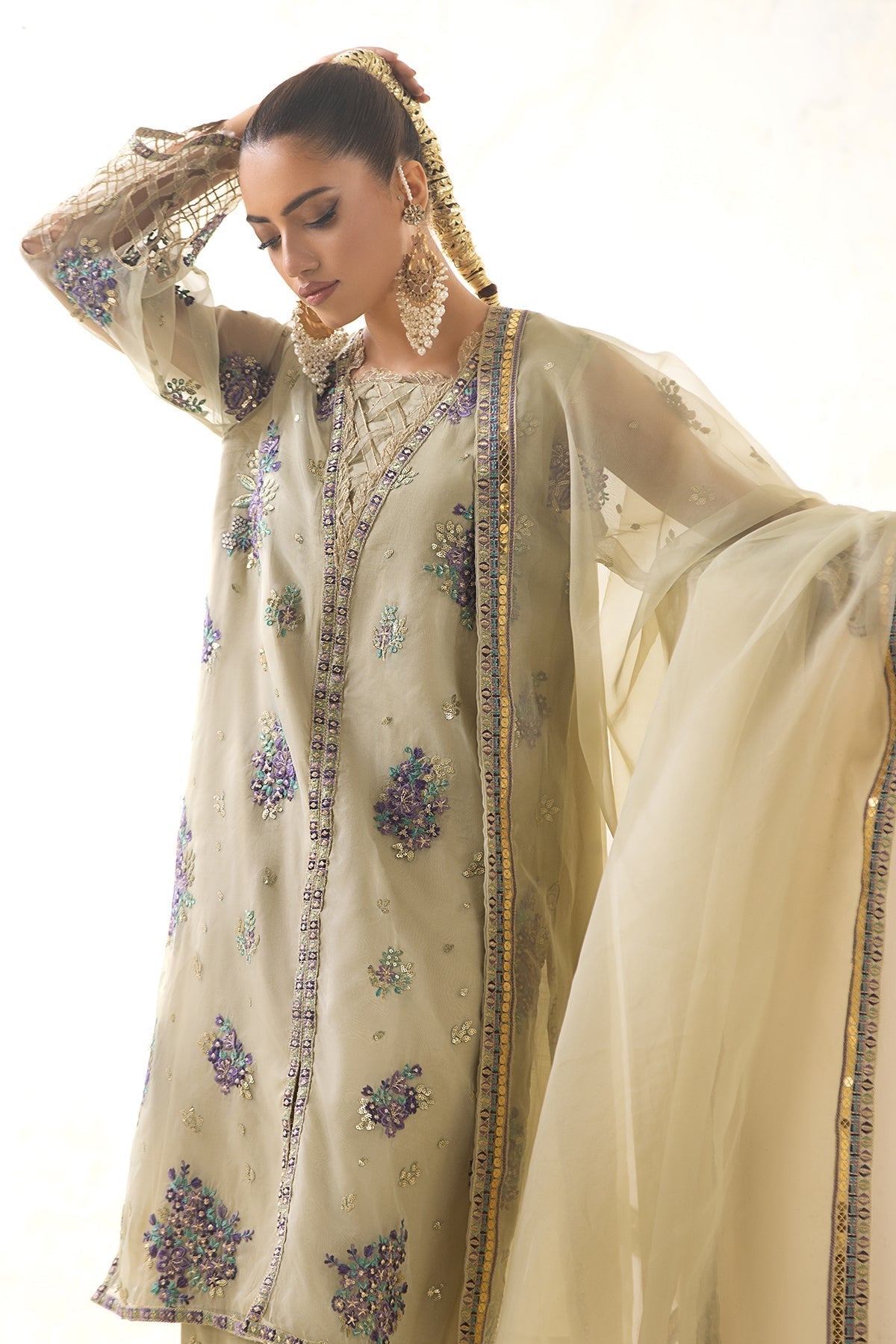Charizma | Festive Pret | CMA-4-24 - Pakistani Designer Dress - by Charizma | Type: Luxury - 100% Original at Saira Sultan