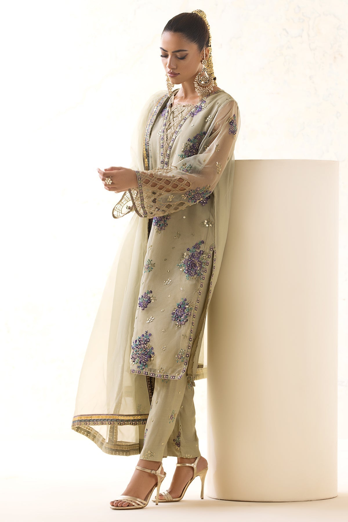 Charizma | Festive Pret | CMA-4-24 - Pakistani Designer Dress - by Charizma | Type: Luxury - 100% Original at Saira Sultan
