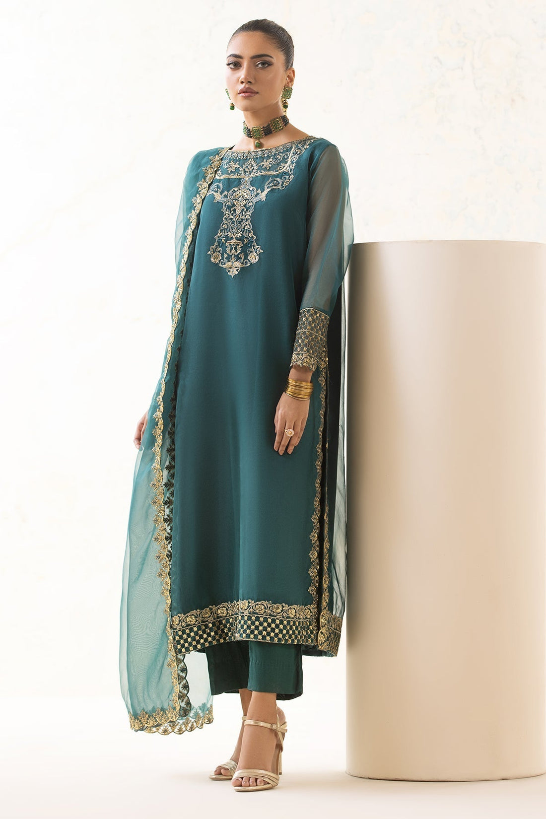 Charizma | Festive Pret | CMA-4-36 - Pakistani Designer Dress - by Charizma | Type: Luxury - 100% Original at Saira Sultan