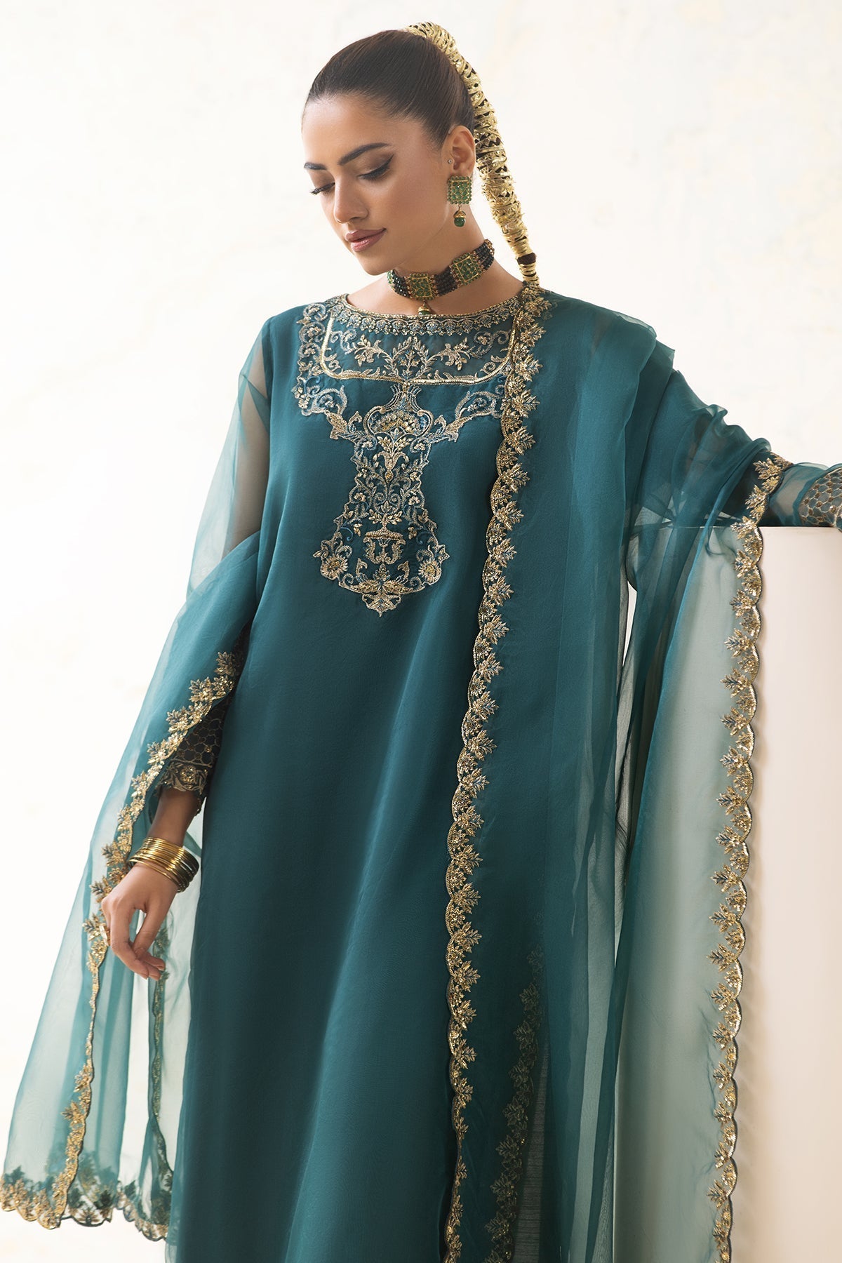 Charizma | Festive Pret | CMA-4-36 - Pakistani Designer Dress - by Charizma | Type: Luxury - 100% Original at Saira Sultan