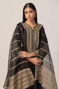 Bonanza Satrangi | Black Silk 3 Piece (BS5243P16) 14 Black