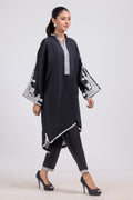 Bonanza Satrangi | Black Silk 2 Piece (BS7242P02) 10 Black