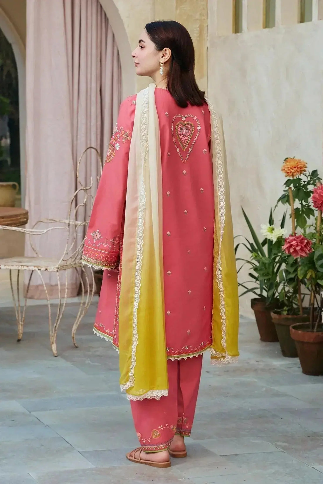 Zara Shahjahan | Coco Lawn 24 | BANO-2B - Pakistani Designer Dress - by Zara Shahjahan | Type: Luxury - 100% Original at Saira Sultan
