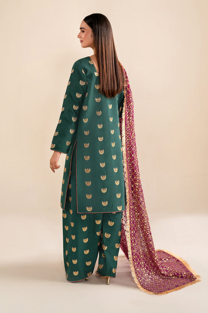 Baroque | Velvet Formals | SILK UF-614 XS Bottle Green Silk