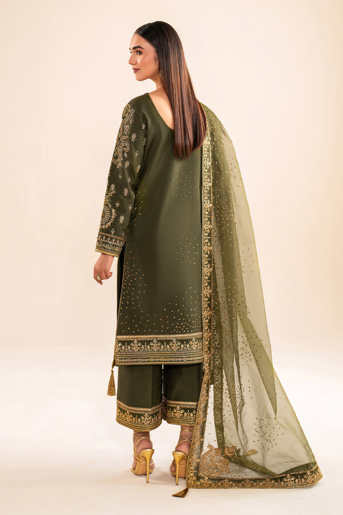 Baroque | Luxury Formals 24 | SILK UF-616 - Pakistani Designer Dress - by Baroque | Type: Ladies Clothes - 100% Original at Saira Sultan