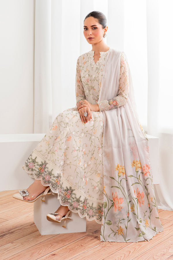 Baroque | Luxury Pret 24 | COTTON PATTI PR-986 - Pakistani Designer Dress - by Baroque | Type: Ladies Clothes - 100% Original at Saira Sultan