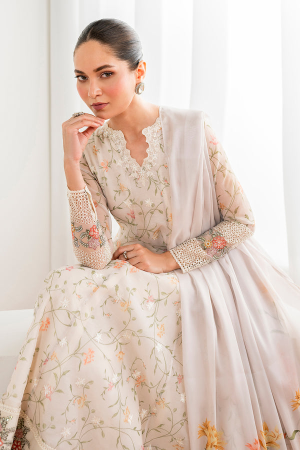 Baroque | Luxury Pret 24 | COTTON PATTI PR-986 - Pakistani Designer Dress - by Baroque | Type: Ladies Clothes - 100% Original at Saira Sultan