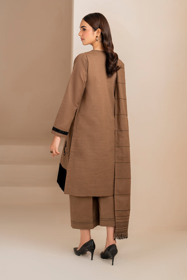 Baroque | Luxury Pret 24 | KHADDAR PR-1005 - Pakistani Designer Dress - by Baroque | Type: Ladies Clothes - 100% Original at Saira Sultan