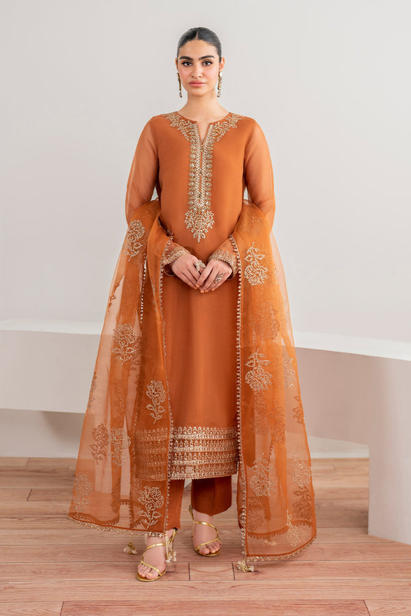 Baroque | Luxury Pret 24 | CHIFFON PR-987 - Pakistani Designer Dress - by Baroque | Type: Ladies Clothes - 100% Original at Saira Sultan