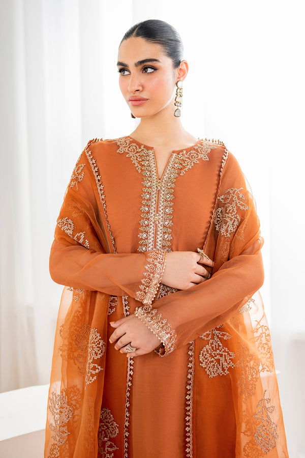 Baroque | Luxury Pret 24 | CHIFFON PR-987 - Pakistani Designer Dress - by Baroque | Type: Ladies Clothes - 100% Original at Saira Sultan