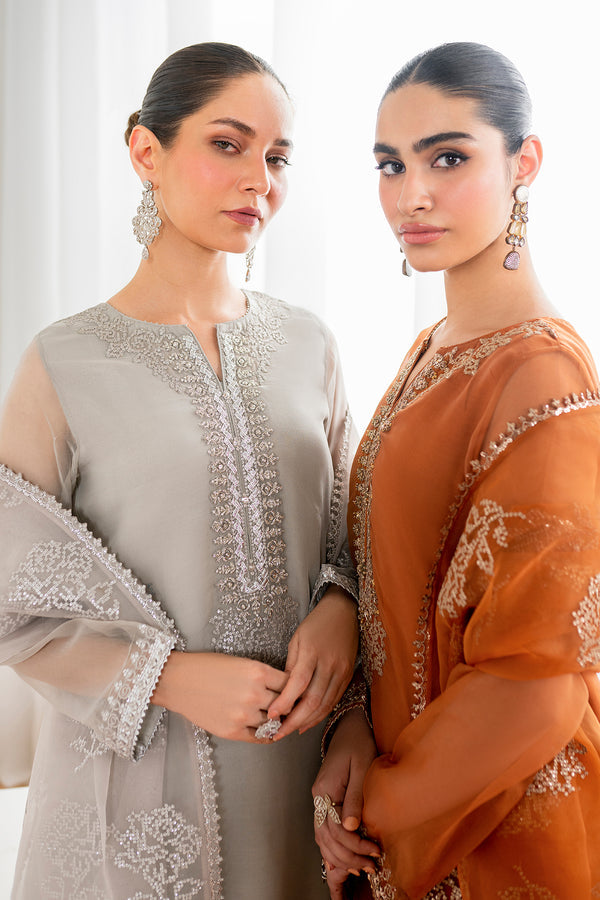 Baroque | Luxury Pret 24 | CHIFFON PR-988 - Pakistani Designer Dress - by Baroque | Type: Ladies Clothes - 100% Original at Saira Sultan