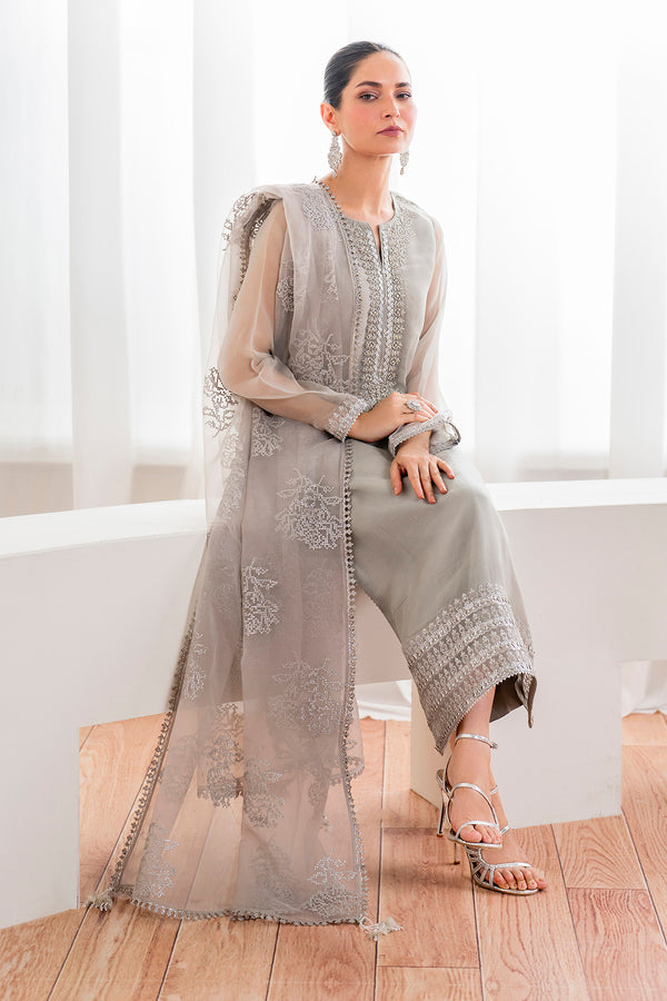 Baroque | Luxury Pret 24 | CHIFFON PR-988 - Pakistani Designer Dress - by Baroque | Type: Ladies Clothes - 100% Original at Saira Sultan