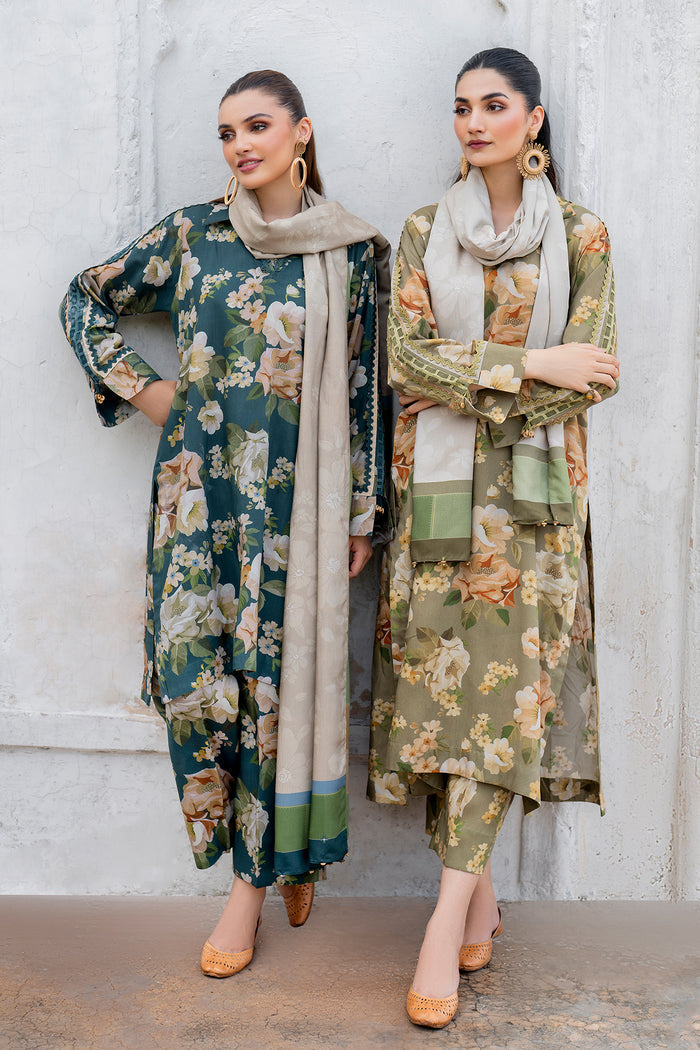 Baroque | Luxury Pret 24 | VISCOSE UF-733 - Pakistani Designer Dress - by Baroque | Type: Ladies Clothes - 100% Original at Saira Sultan