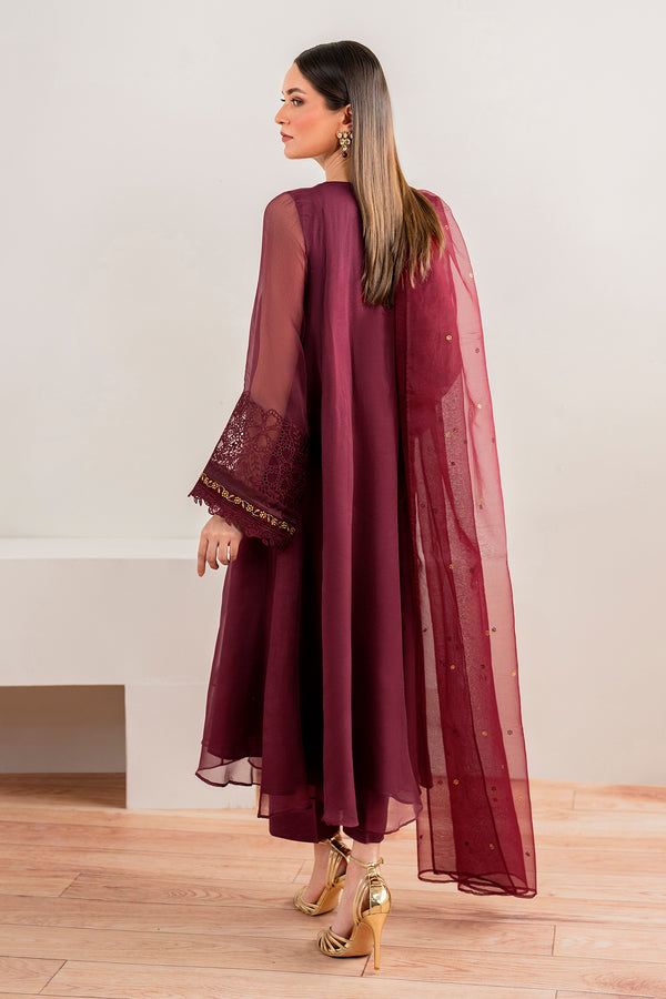 Baroque | Luxury Pret 24 | CHIFFON PR-981 - Pakistani Designer Dress - by Baroque | Type: Ladies Clothes - 100% Original at Saira Sultan