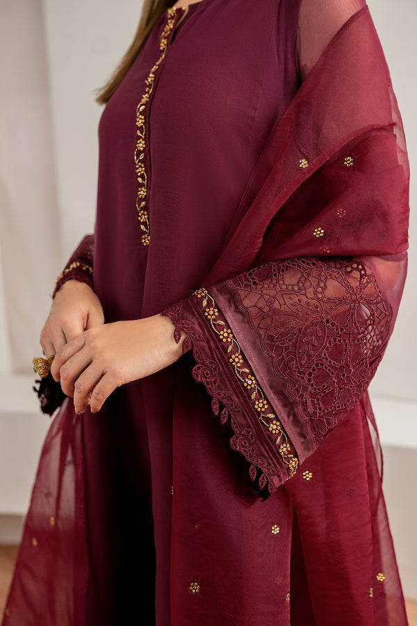 Baroque | Luxury Pret 24 | CHIFFON PR-981 - Pakistani Designer Dress - by Baroque | Type: Ladies Clothes - 100% Original at Saira Sultan