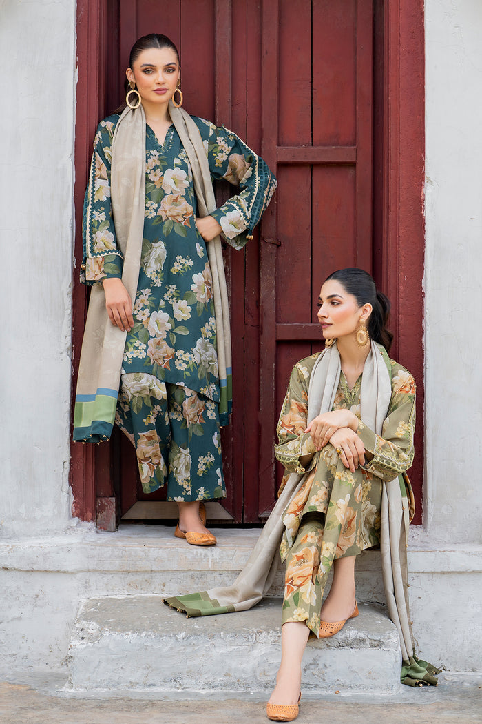 Baroque | Luxury Pret 24 | VISCOSE UF-734 - Pakistani Designer Dress - by Baroque | Type: Ladies Clothes - 100% Original at Saira Sultan