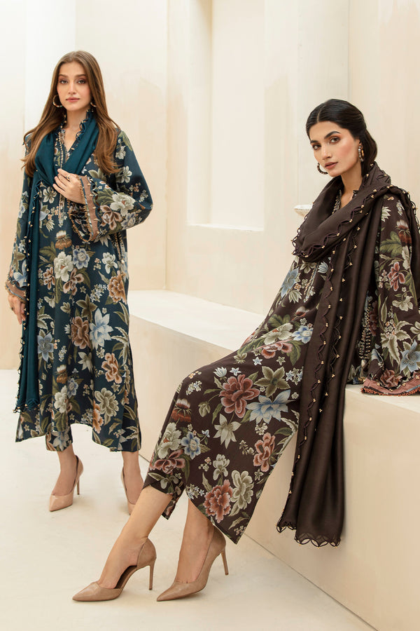 Baroque | Luxury Pret 24 | VISCOSE UF-432 - Pakistani Designer Dress - by Baroque | Type: Ladies Clothes - 100% Original at Saira Sultan