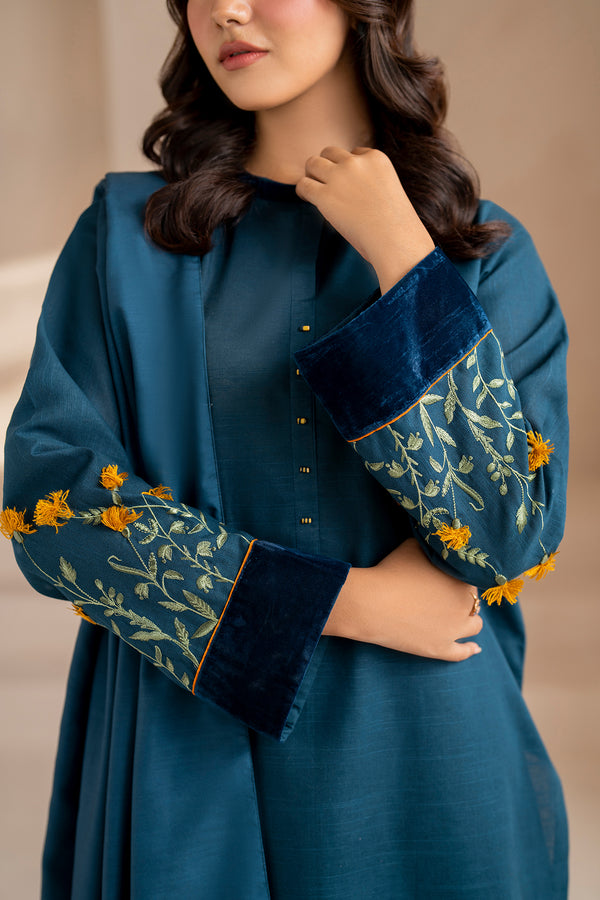 Baroque | Luxury Pret 24 | KHADDAR PR-999 - Pakistani Designer Dress - by Baroque | Type: Ladies Clothes - 100% Original at Saira Sultan