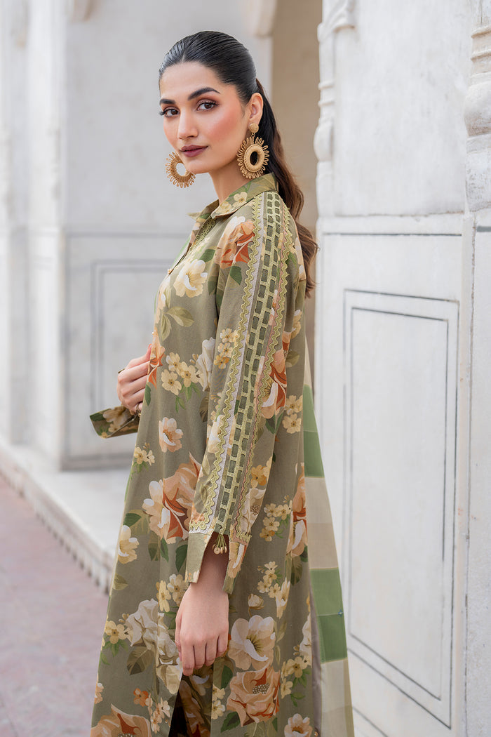Baroque | Luxury Pret 24 | VISCOSE UF-734 - Pakistani Designer Dress - by Baroque | Type: Ladies Clothes - 100% Original at Saira Sultan