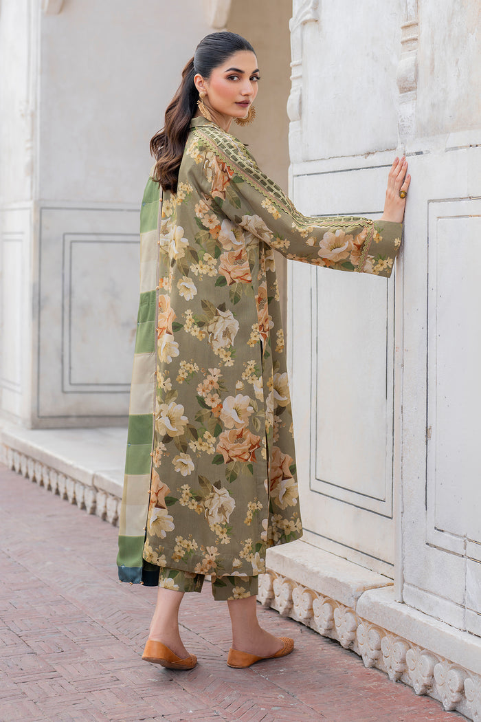 Baroque | Luxury Pret 24 | VISCOSE UF-734 - Pakistani Designer Dress - by Baroque | Type: Ladies Clothes - 100% Original at Saira Sultan