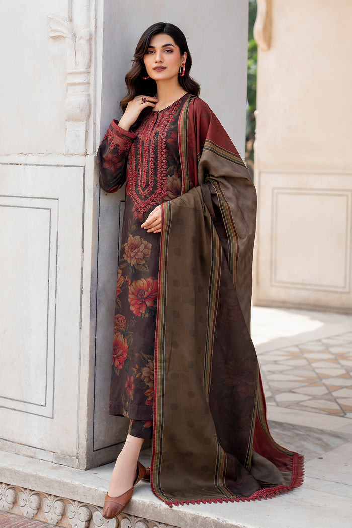 Baroque | Luxury Pret 24 | VISCOSE UF-735 - Pakistani Designer Dress - by Baroque | Type: Ladies Clothes - 100% Original at Saira Sultan