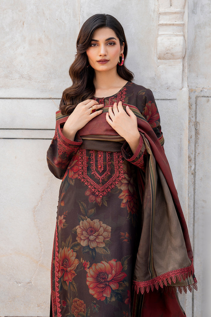 Baroque | Luxury Pret 24 | VISCOSE UF-735 - Pakistani Designer Dress - by Baroque | Type: Ladies Clothes - 100% Original at Saira Sultan