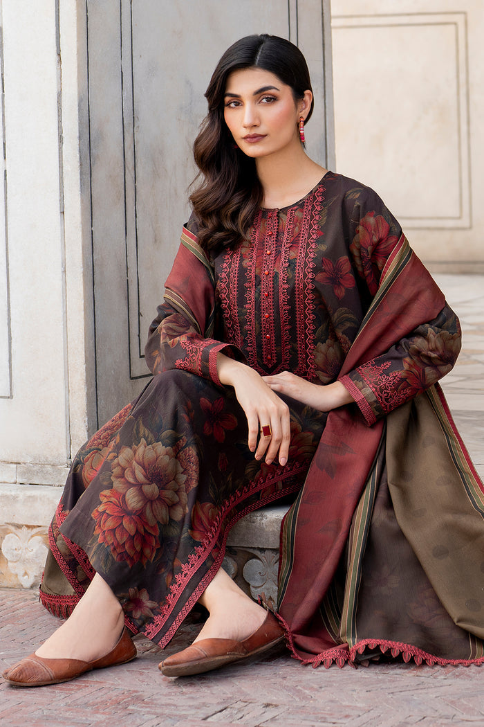 Baroque | Luxury Pret 24 | VISCOSE UF-735 - Pakistani Designer Dress - by Baroque | Type: Ladies Clothes - 100% Original at Saira Sultan