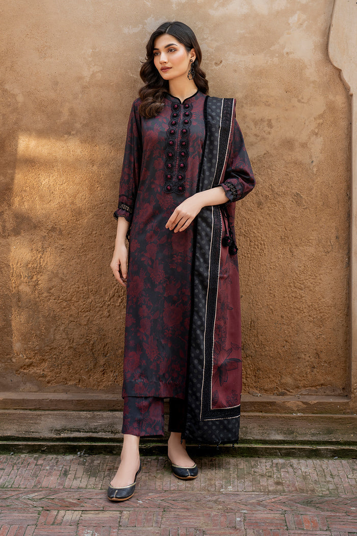 Baroque | Luxury Pret 24 | VISCOSE UF-741 - Pakistani Designer Dress - by Baroque | Type: Ladies Clothes - 100% Original at Saira Sultan
