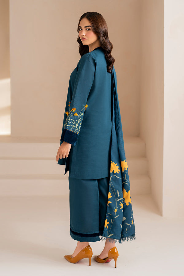 Baroque | Luxury Pret 24 | KHADDAR PR-999 - Pakistani Designer Dress - by Baroque | Type: Ladies Clothes - 100% Original at Saira Sultan