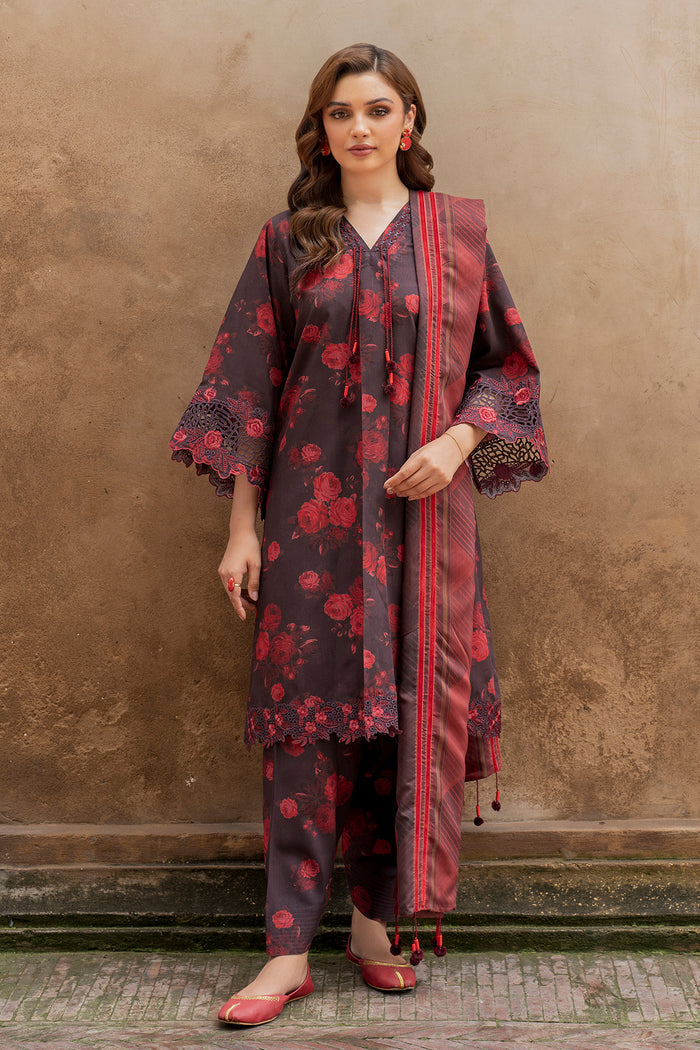 Baroque | Luxury Pret 24 | VISCOSE UF-740 - Pakistani Designer Dress - by Baroque | Type: Ladies Clothes - 100% Original at Saira Sultan