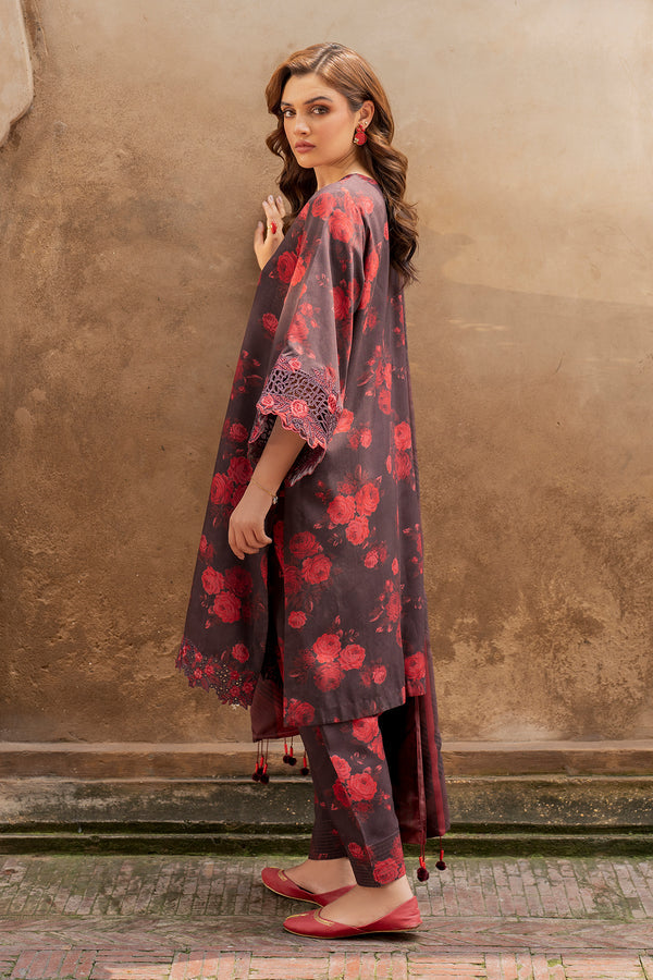 Baroque | Luxury Pret 24 | VISCOSE UF-740 - Pakistani Designer Dress - by Baroque | Type: Ladies Clothes - 100% Original at Saira Sultan