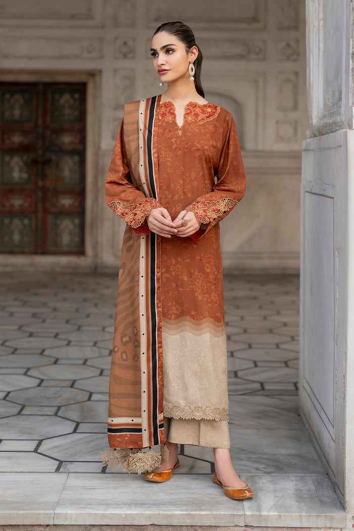 Baroque | Luxury Pret 24 | VISCOSE UF-720 - Pakistani Designer Dress - by Baroque | Type: Ladies Clothes - 100% Original at Saira Sultan